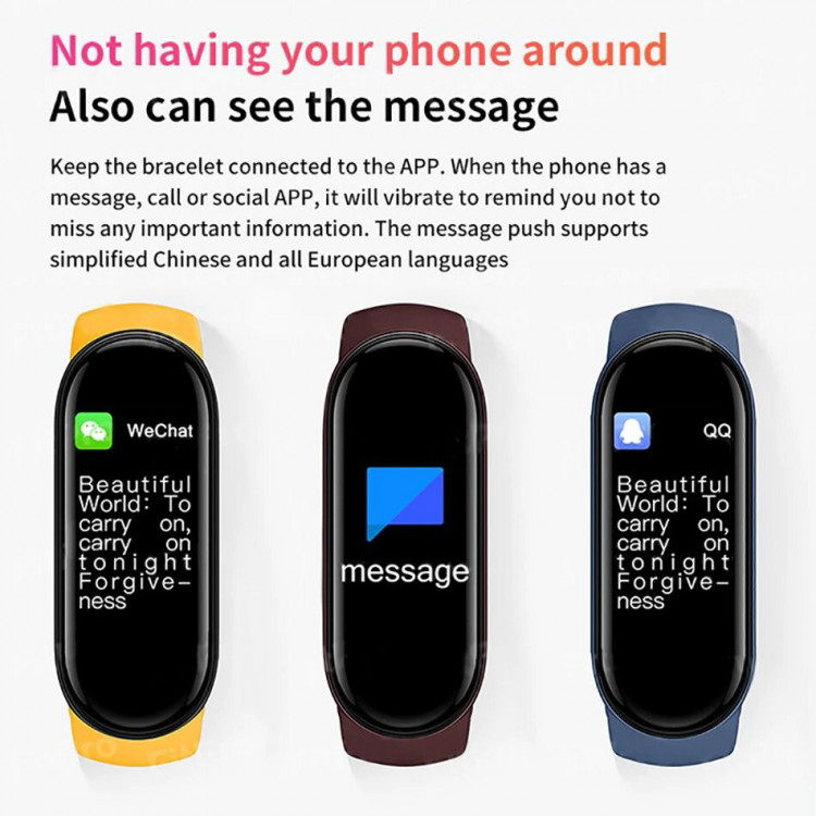 Фітнес-браслет 6 dark-blue - 