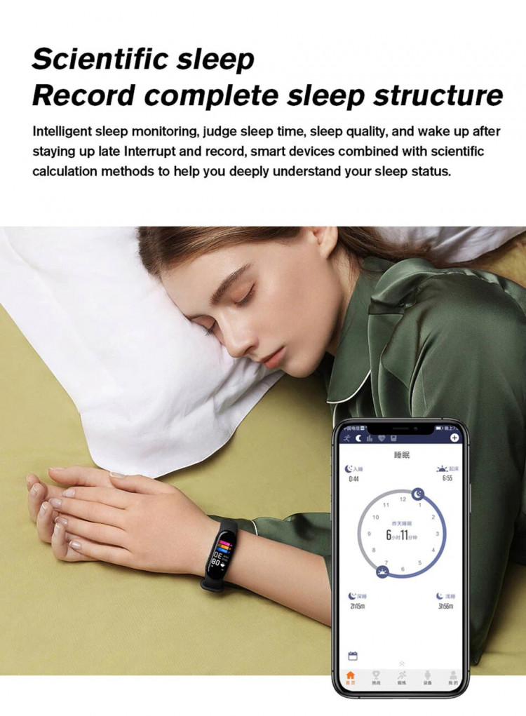 Фітнес-браслет 6 dark-blue - 