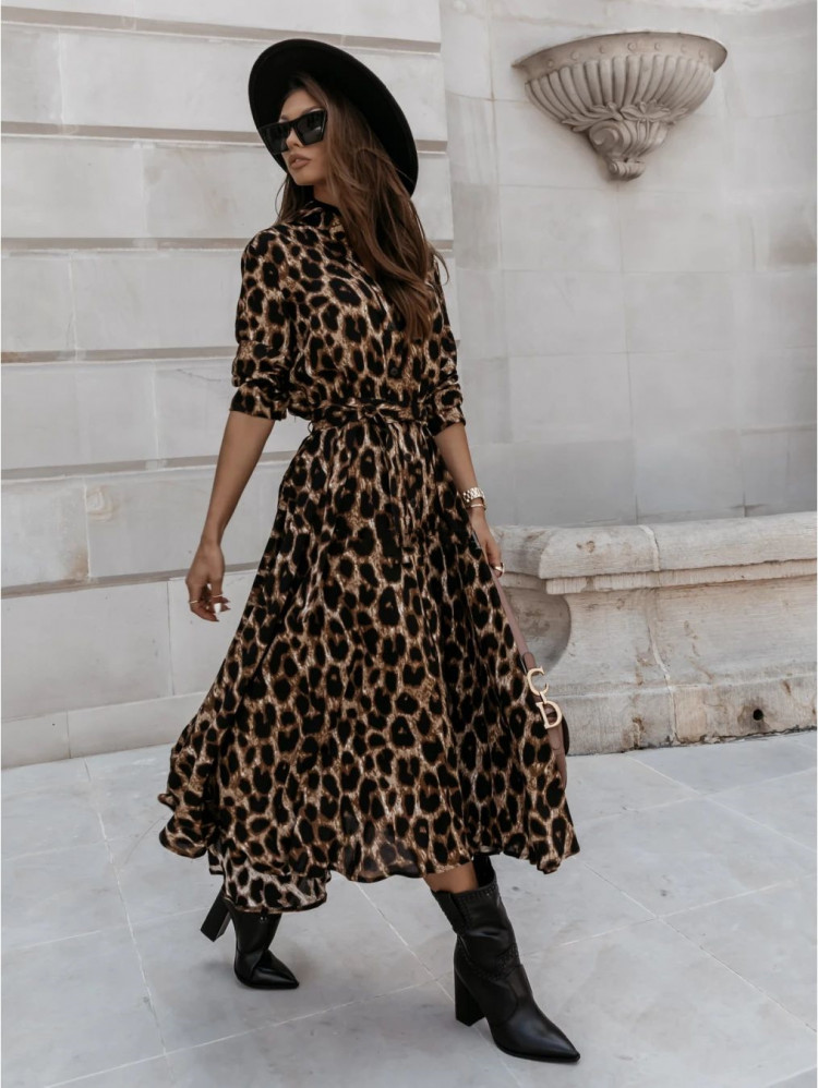 Плаття "Heuchera" leopard black