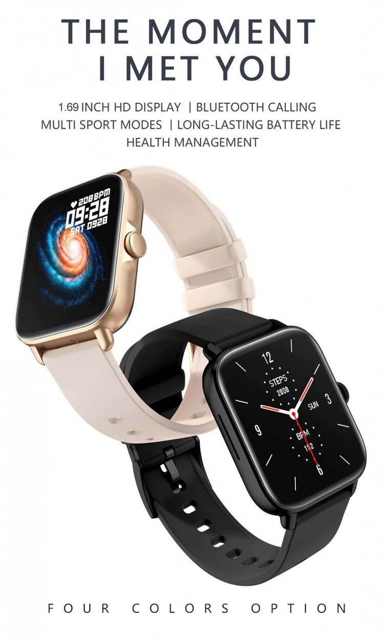 Смарт-годинник Smart Device 84 silver steel - 
