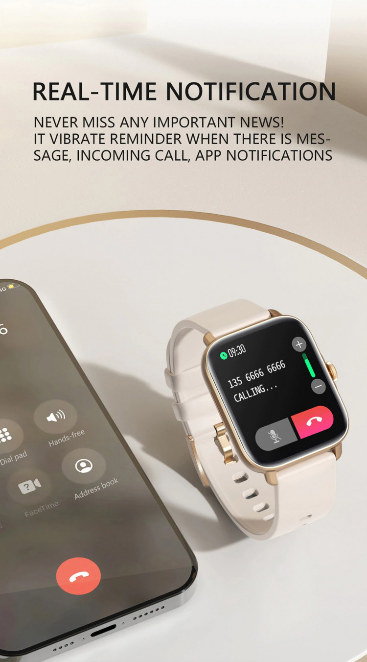 Смарт-годинник Smart Device 84 silver steel - 