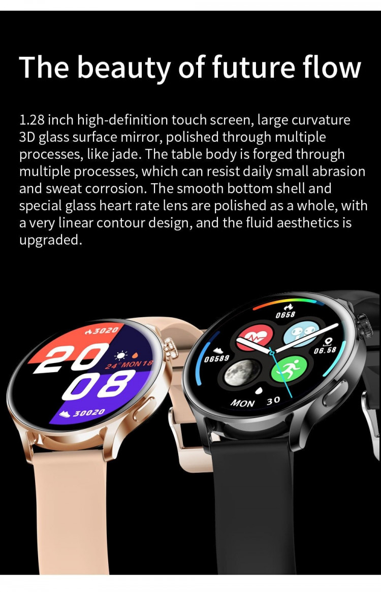 Смарт-годинник Smart Device 102 gold steel - 