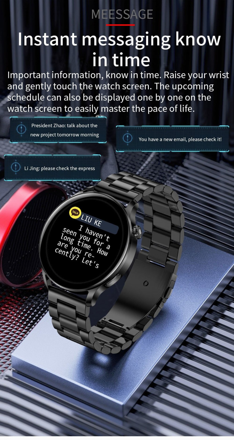 Смарт-годинник Smart Device 102 gold steel - 