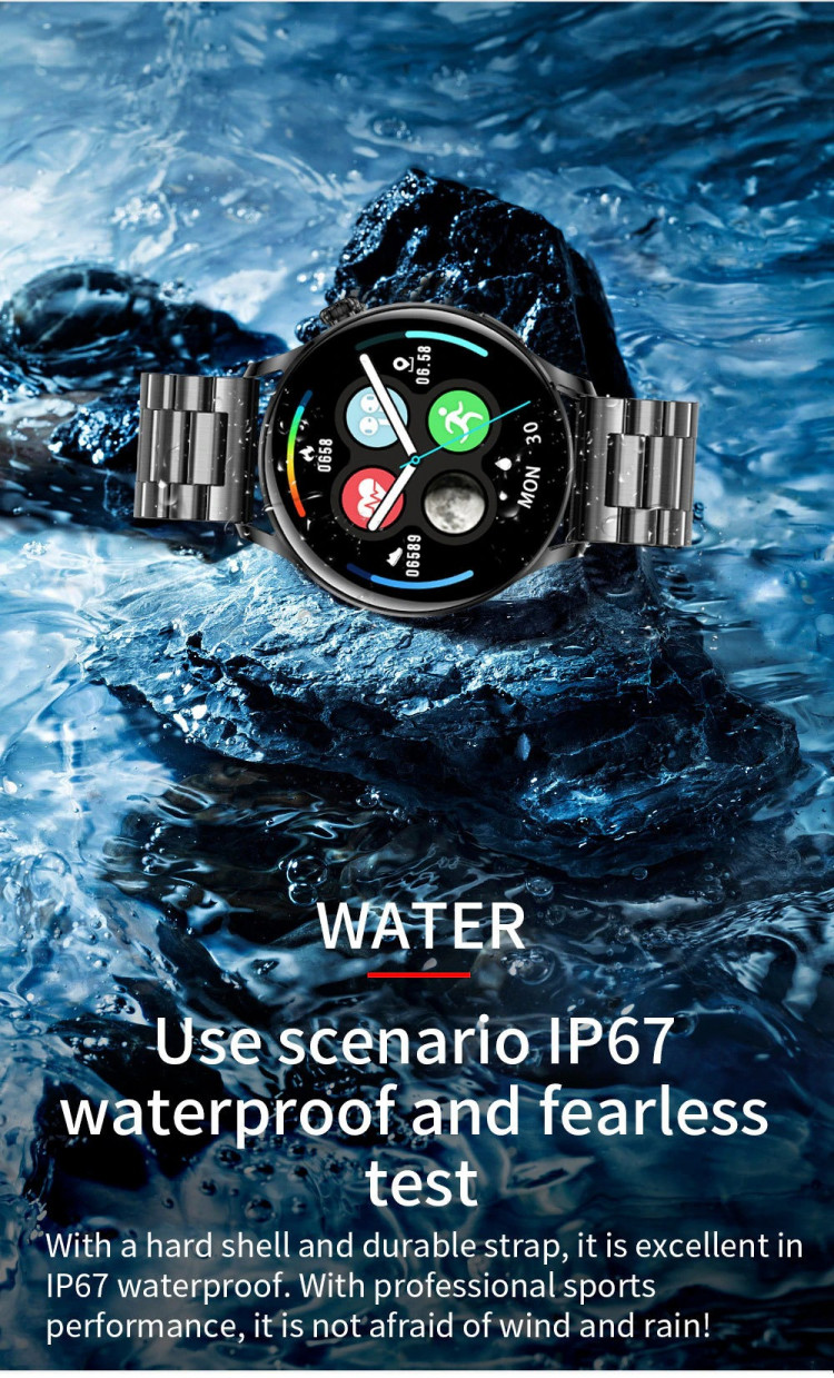 Смарт-годинник Smart Device 102 gold steel - 