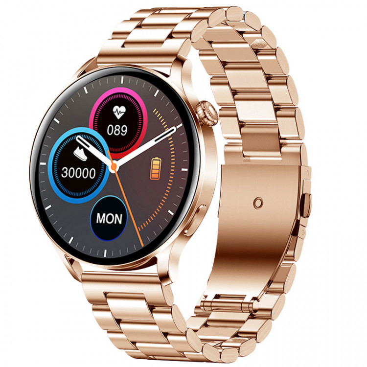 Смарт-годинник Smart Device 102 gold steel - 
