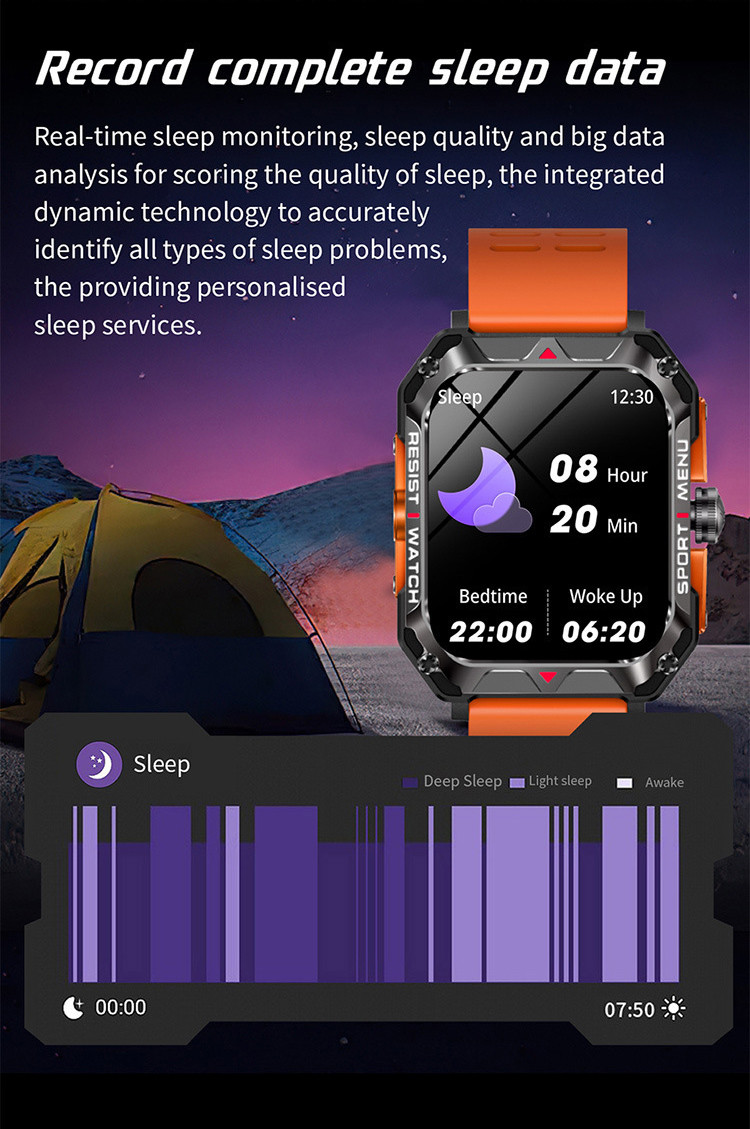 Смарт-годинник протиударний Smart Device 101 black - 