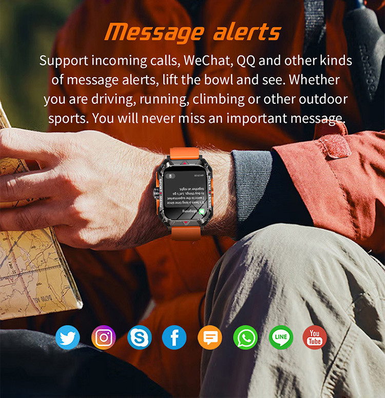 Смарт-годинник протиударний Smart Device 101 black - 