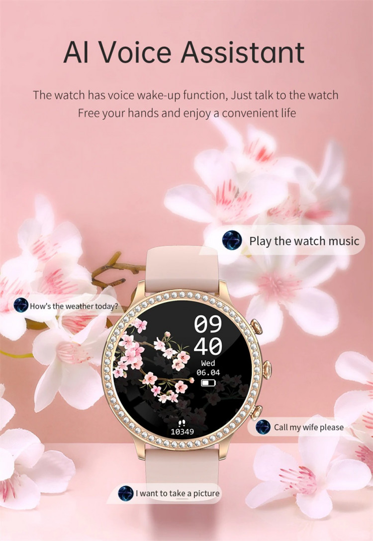 Смарт-годинник Women's Smart Device 3 gold steel    - 