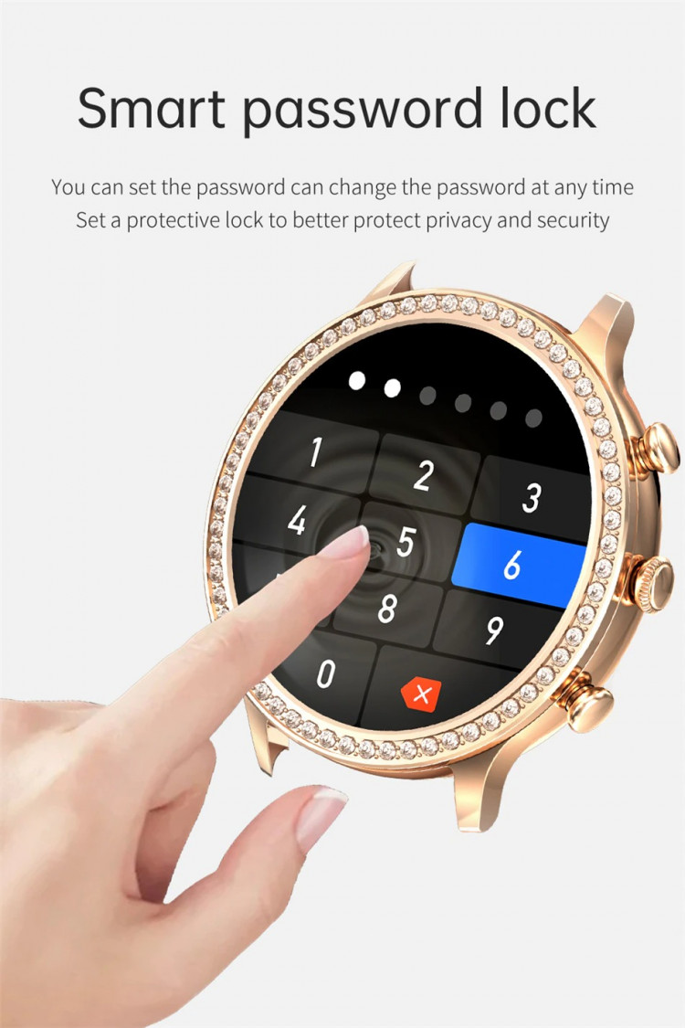 Смарт-годинник Women's Smart Device 3 gold steel    - 