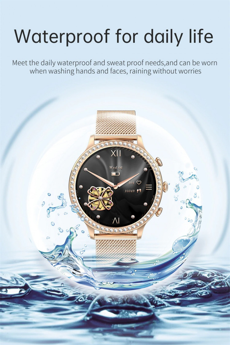 Смарт-годинник Women's Smart Device 3 gold steel    - 