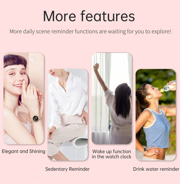 Смарт-годинник Women's Smart Device 3 gold steel    - 