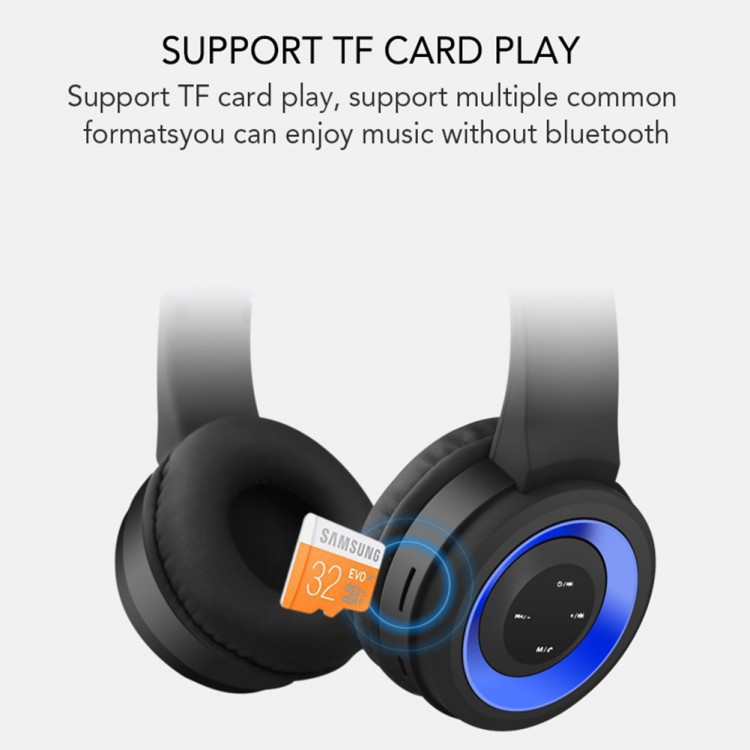 Навушники Bluetooth Air Music Bass 33 black - 