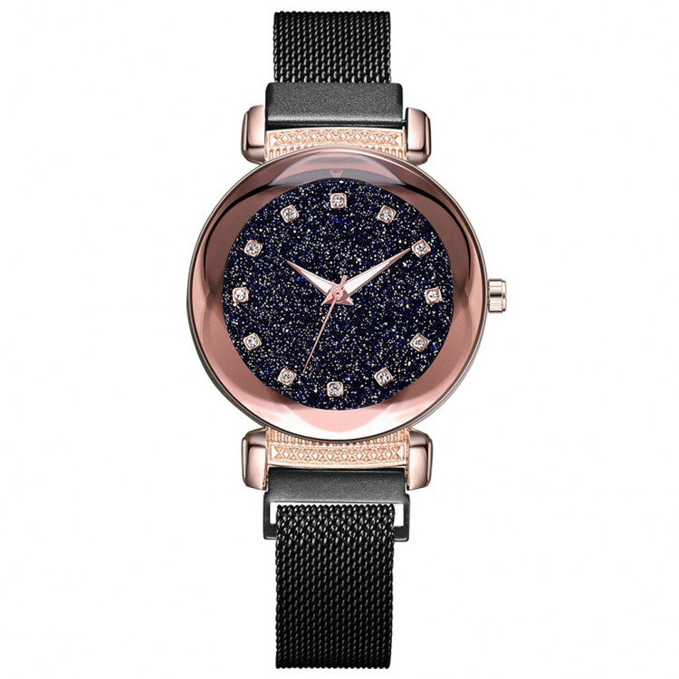 Жіночий годинник black №03174  - 