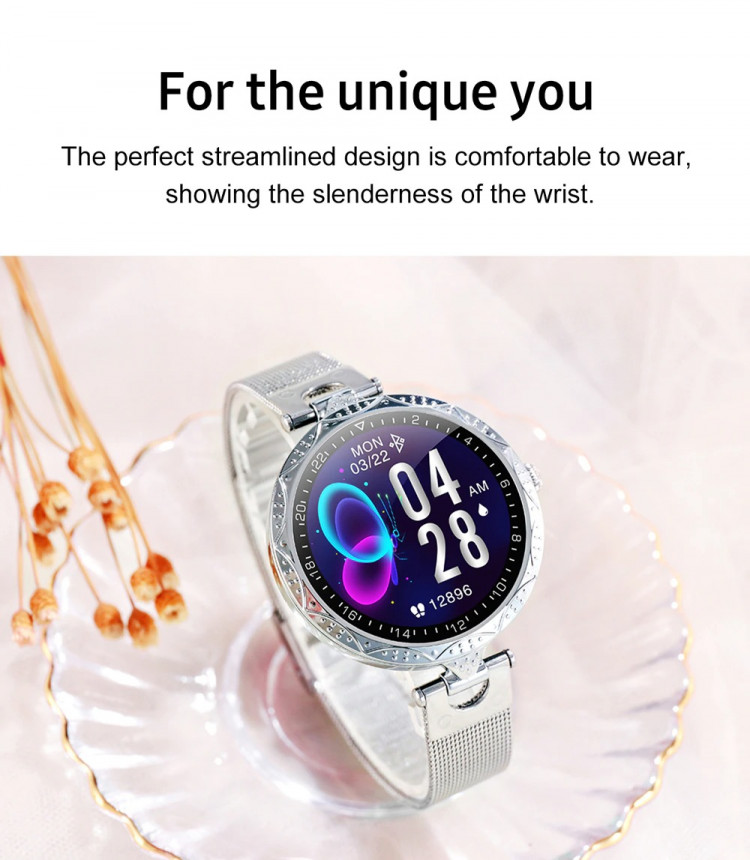 Смарт-годинник Women's Smart Device 9 silver milanese loop  - 