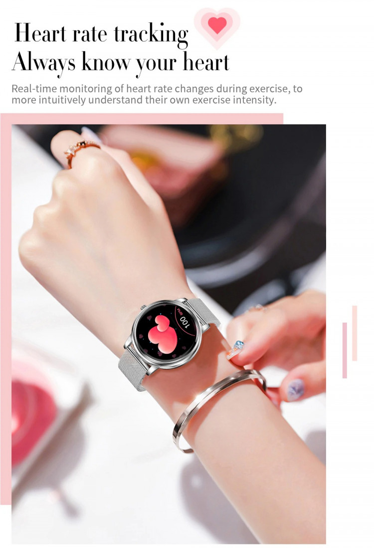 Смарт-годинник Women's Smart Device 6 gold steel - 
