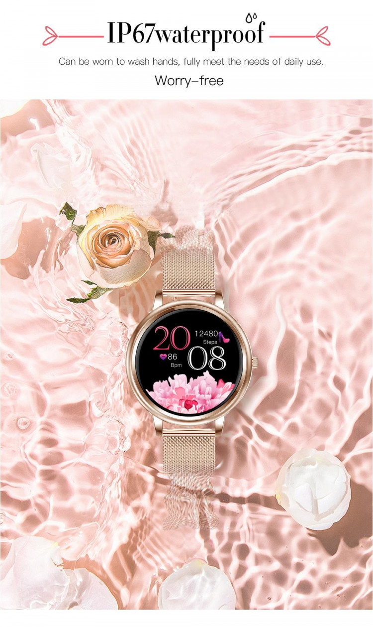 Смарт-годинник Women's Smart Device 6 gold steel - 