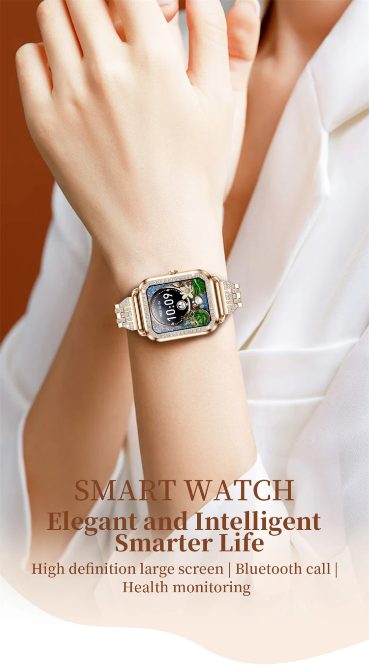 Смарт-годинник Women's Smart Device 17 gold steel - 