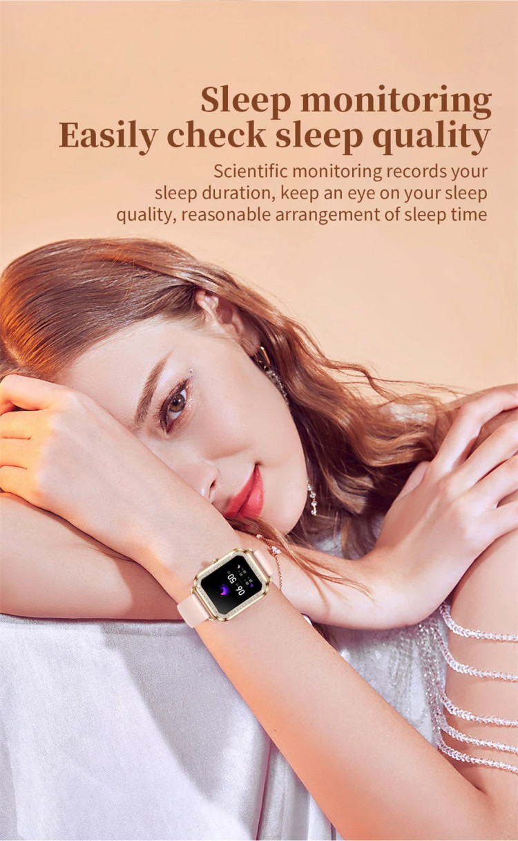 Смарт-годинник Women's Smart Device 17 gold steel - 