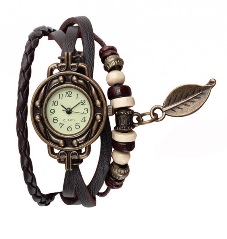 Жіночий годинник brown №7228  - 