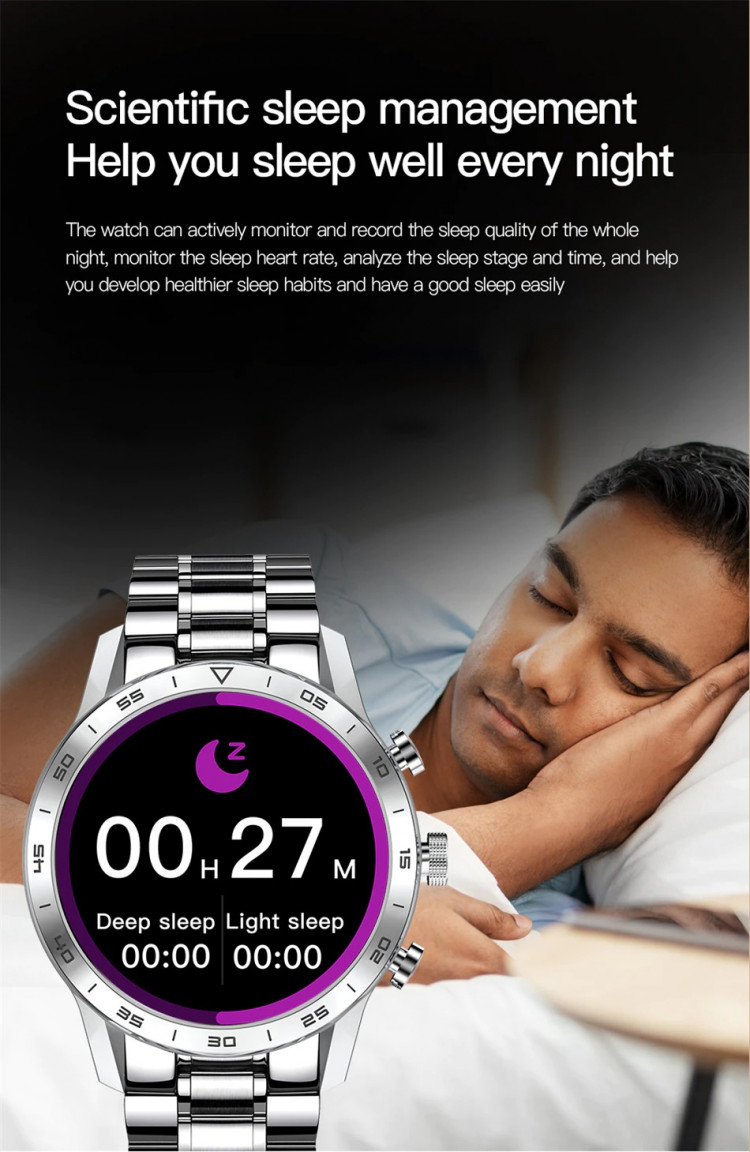 Смарт-годинник Smart Device 93 silver steel, 3 ремінці - 