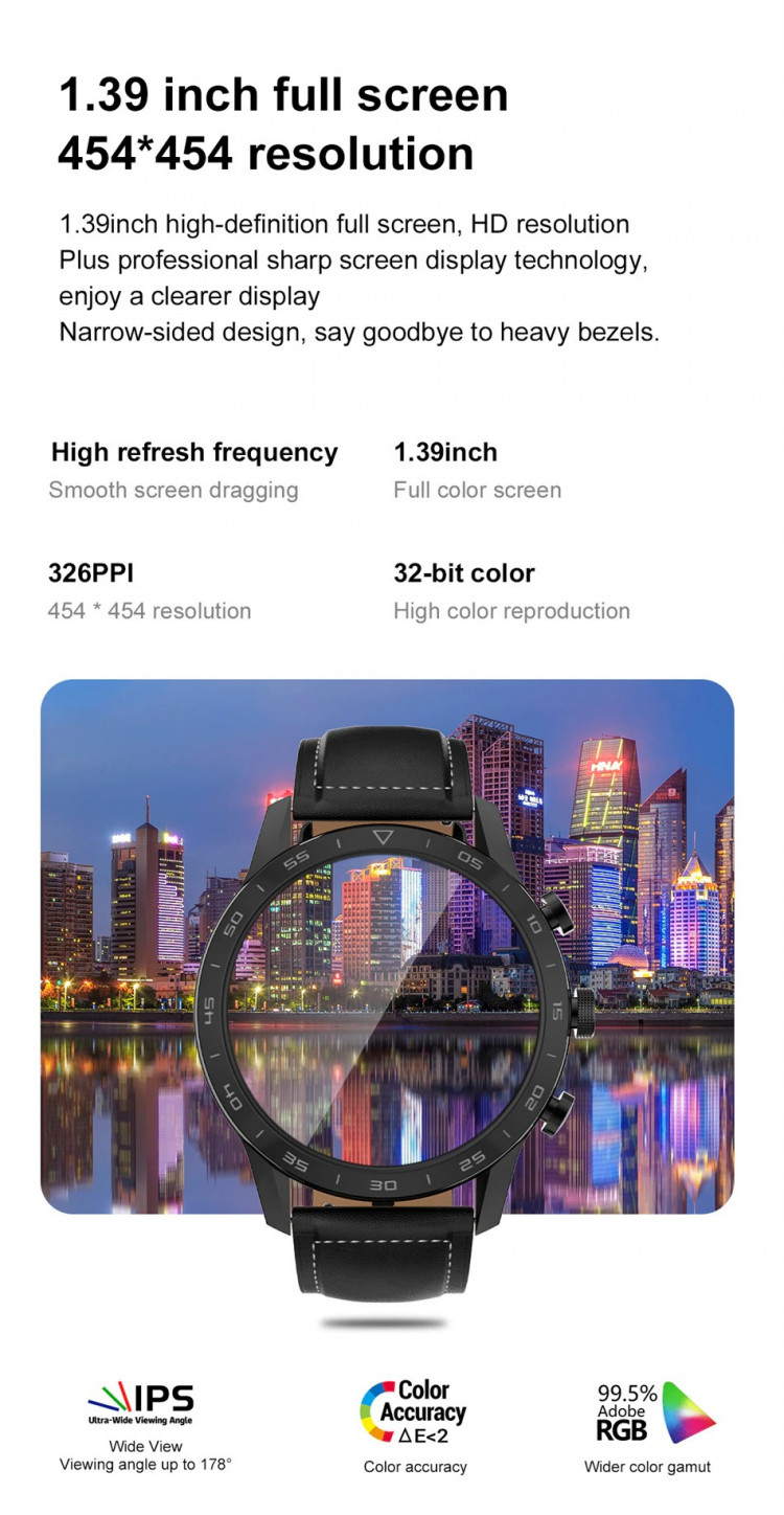 Смарт-годинник Smart Device 93 silver steel, 3 ремінці - 