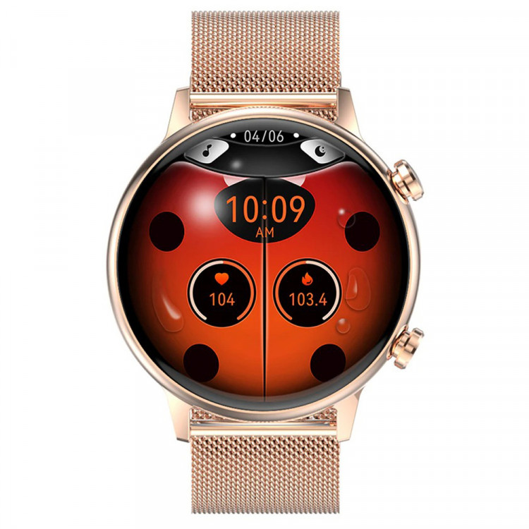 Смарт-годинник Women's Smart Device 8 gold steel - 