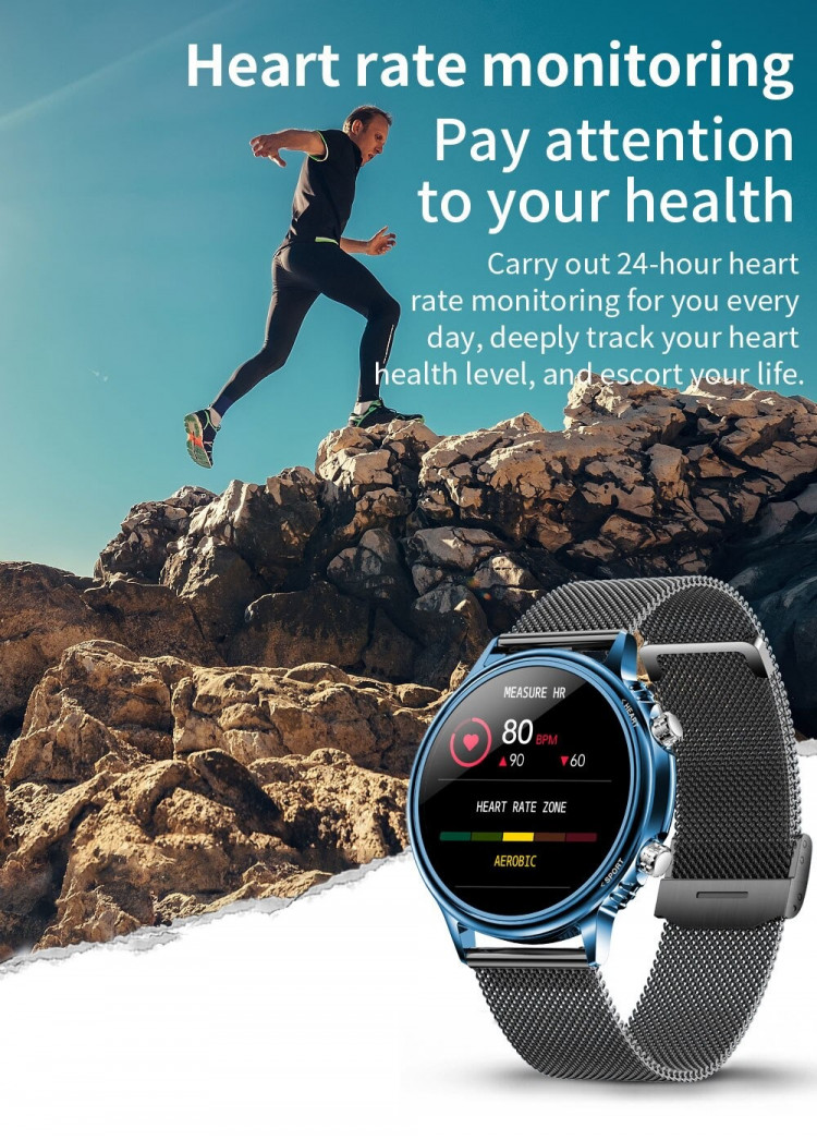 Смарт-годинник Smart Device 97 gold steel - 