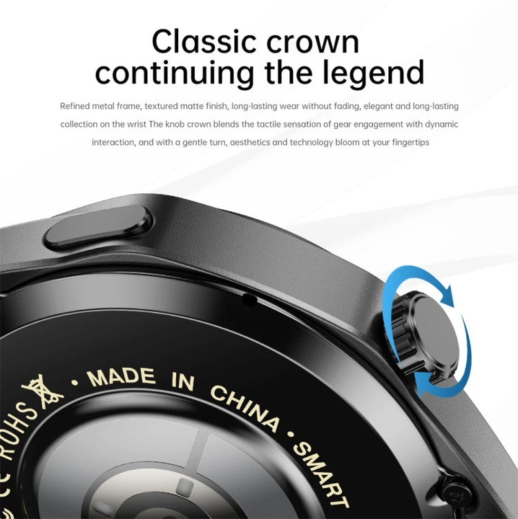 Смарт-годинник Smart Device 33 black steel, 2 ремінці - 