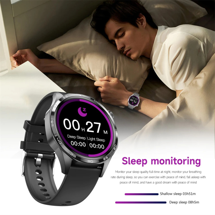 Смарт-годинник Smart Device 33 black steel, 2 ремінці - 