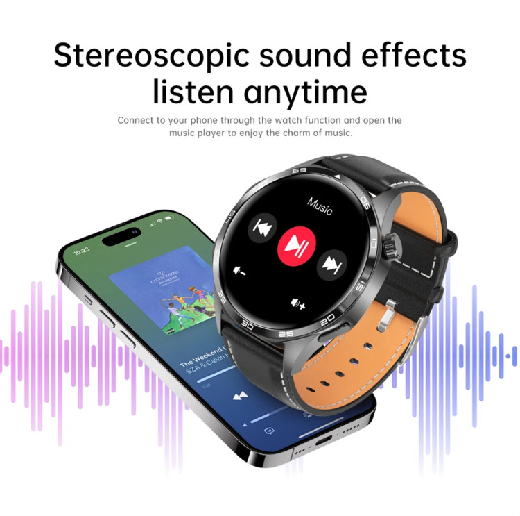 Смарт-годинник Smart Device 33 black steel, 2 ремінці - 
