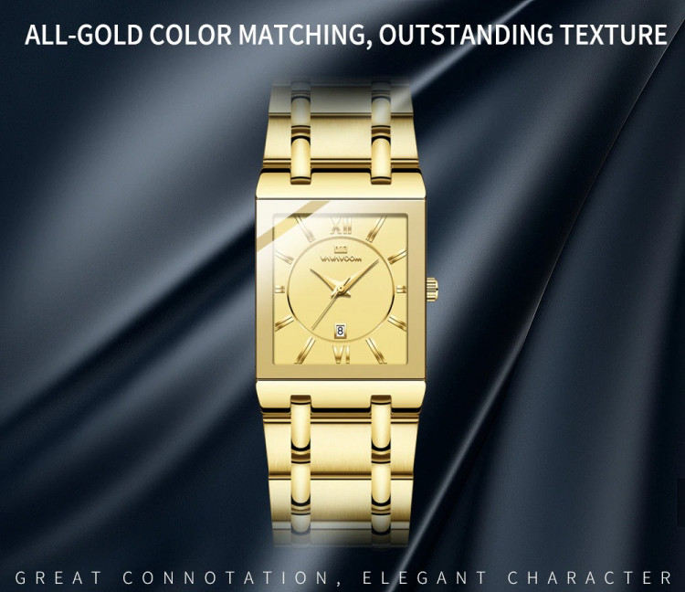 Чоловічий годинник VAVA VOOM gold+gold - 