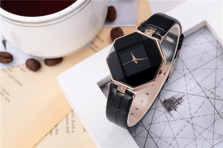 Жіночий годинник black №24074  - 