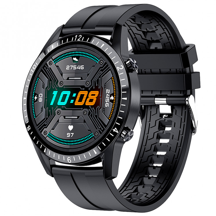 Смарт-годинник Smart Device 71 black silicon - 