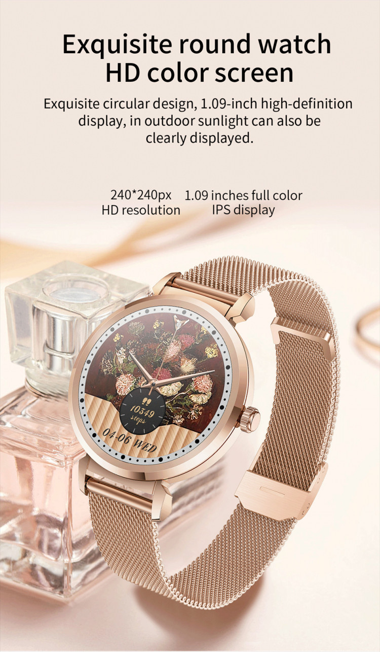 Смарт-годинник Women's Smart Device 4 silver steel  - 