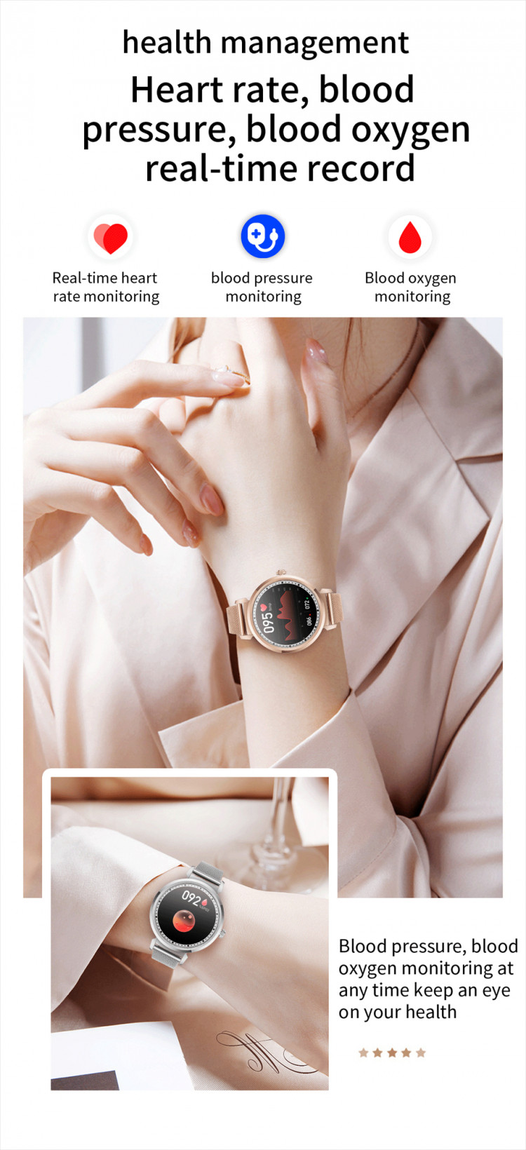 Смарт-годинник Women's Smart Device 4 silver - 