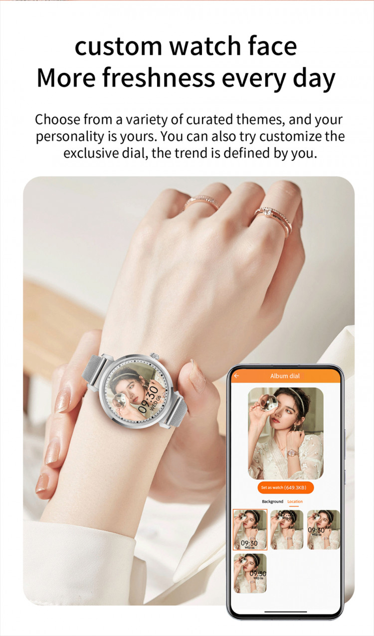 Смарт-годинник Women's Smart Device 4 silver - 