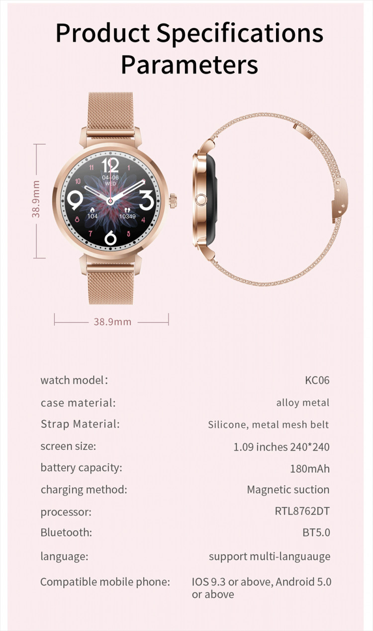 Смарт-годинник Women's Smart Device 4 silver - 