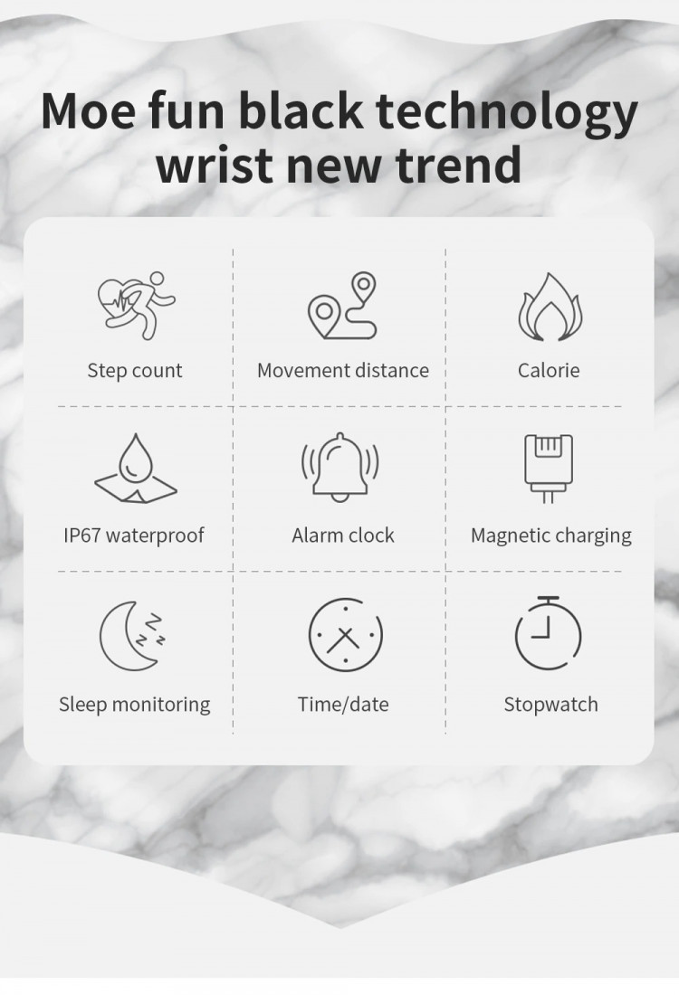 Смарт-годинник Women's Smart Device 6 gold шкіряний ремінець - 