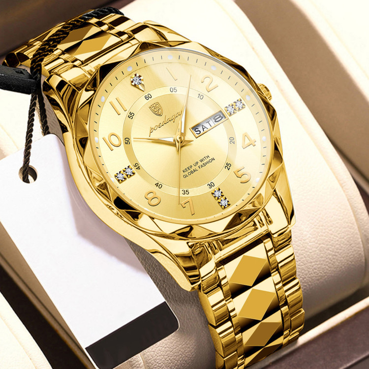 Чоловічий годинник POEDAGAR gold