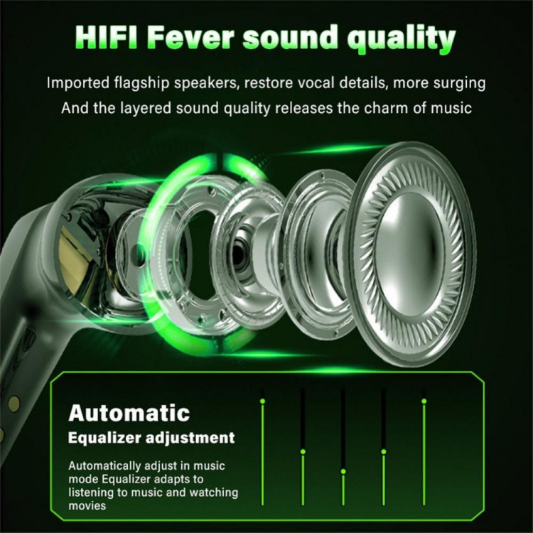 Навушники Bluetooth Air Music 83 black    - 