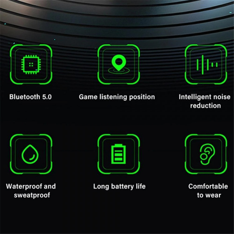 Навушники Bluetooth Air Music 83 black    - 
