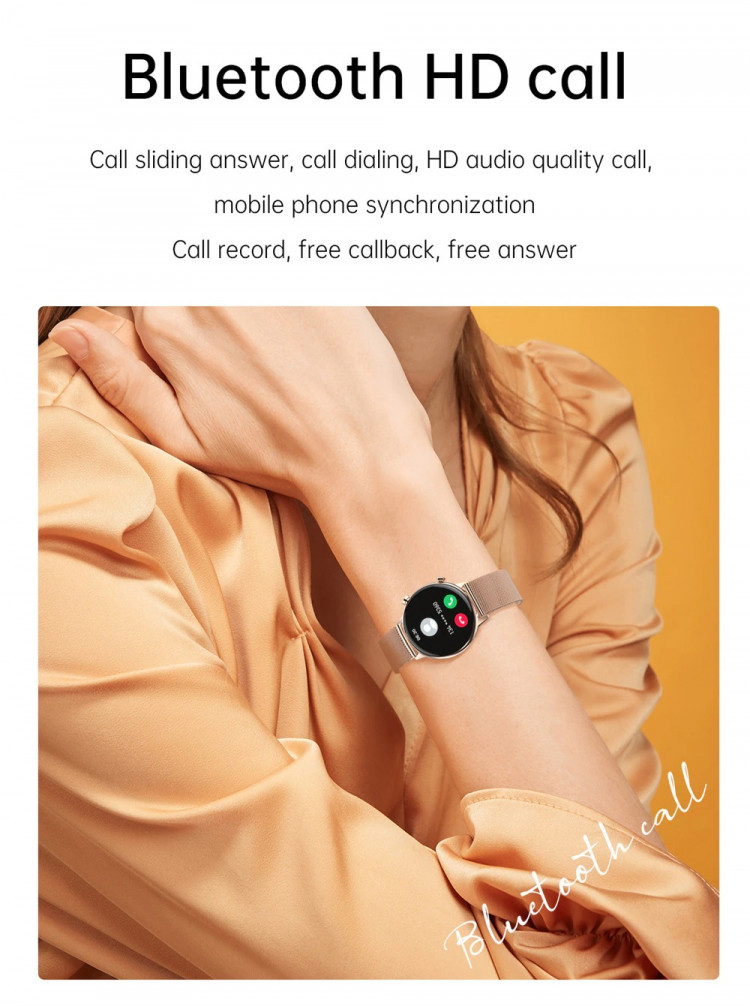Смарт-годинник Women's Smart Device 8 gold+crema - 