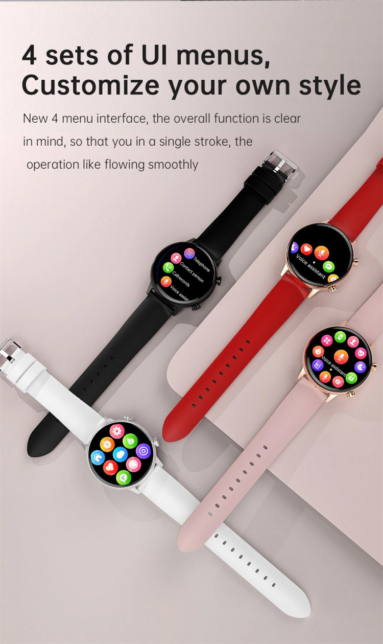 Смарт-годинник Women's Smart Device 8 gold+crema - 