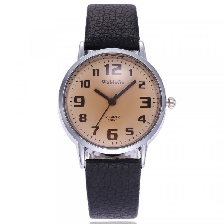 Жіночий годинник WoMaGe black