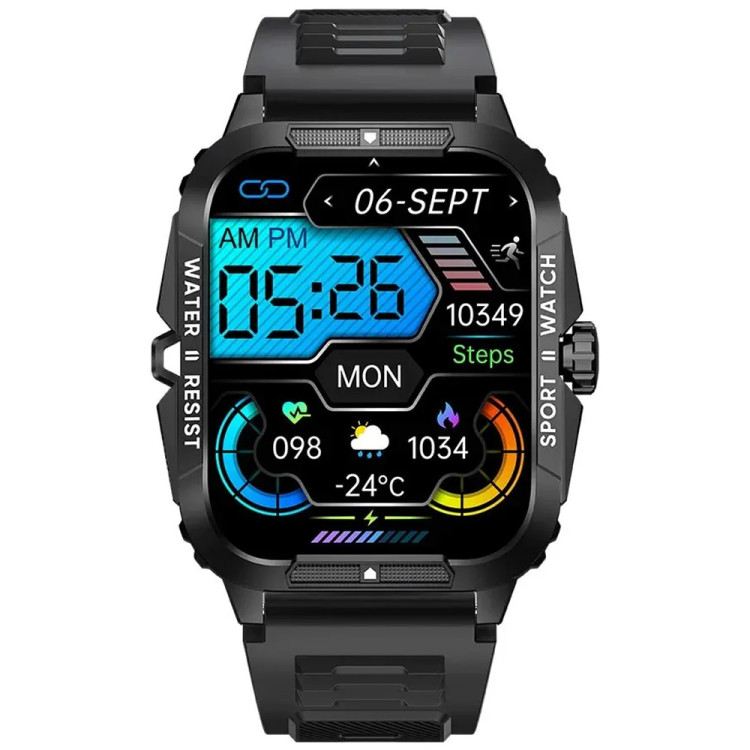 Смарт-годинник протиударний Smart Device 18 black - 