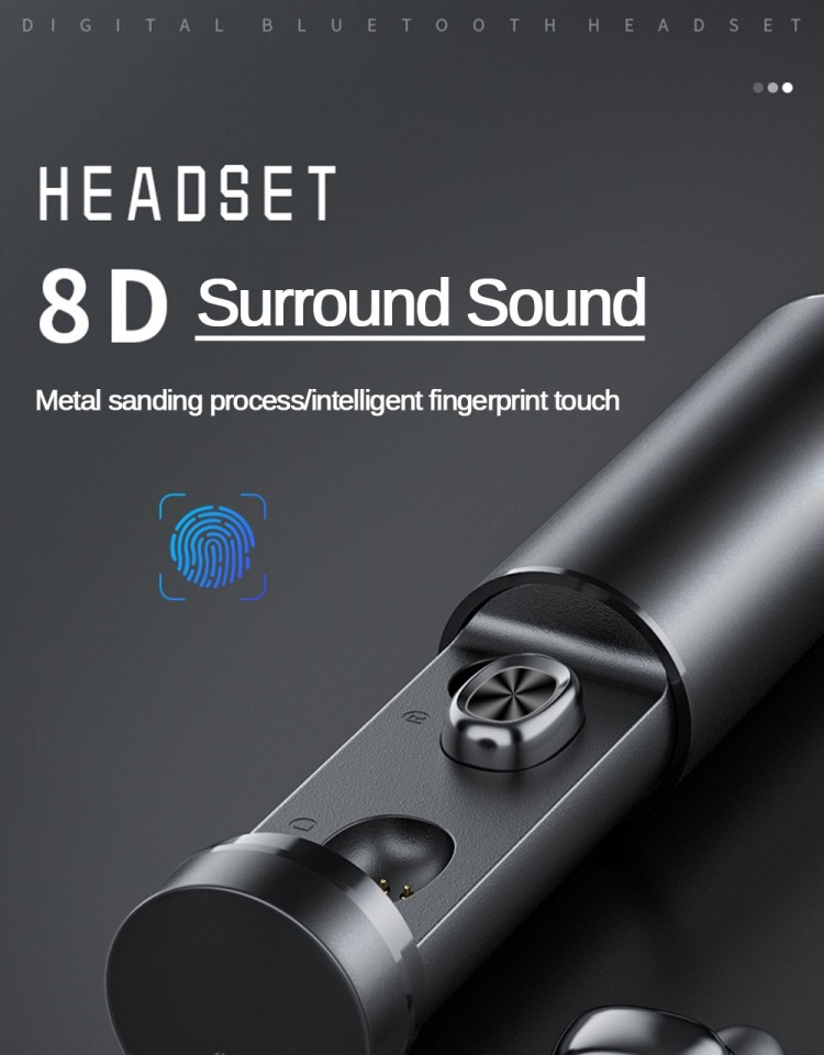Навушники Bluetooth Air Music Black 25 - 