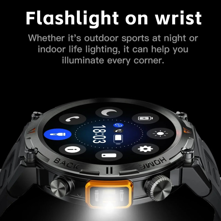 Смарт-годинник протиударний Smart Device 19 black - 
