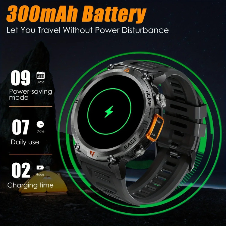Смарт-годинник протиударний Smart Device 19 black - 