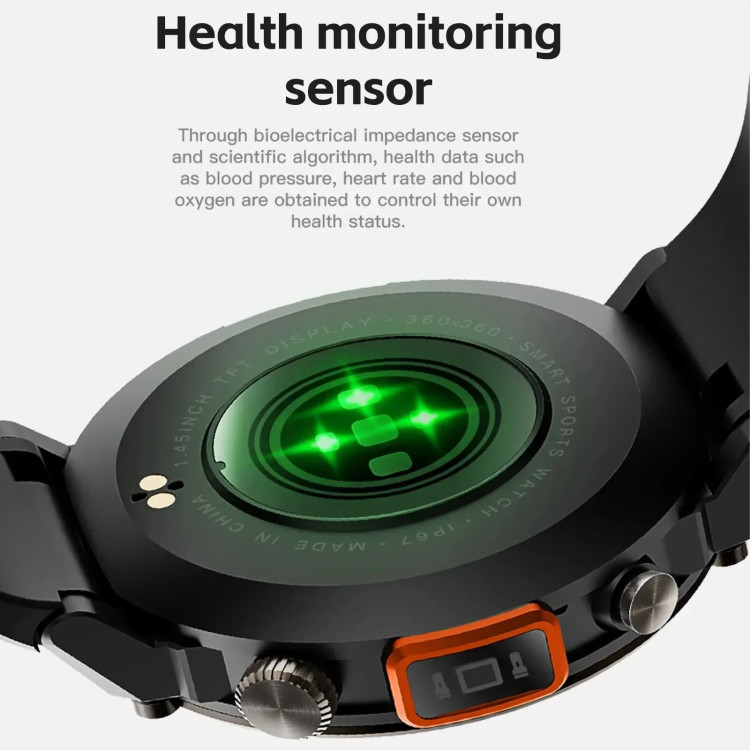Смарт-годинник протиударний Smart Device 19 black - 