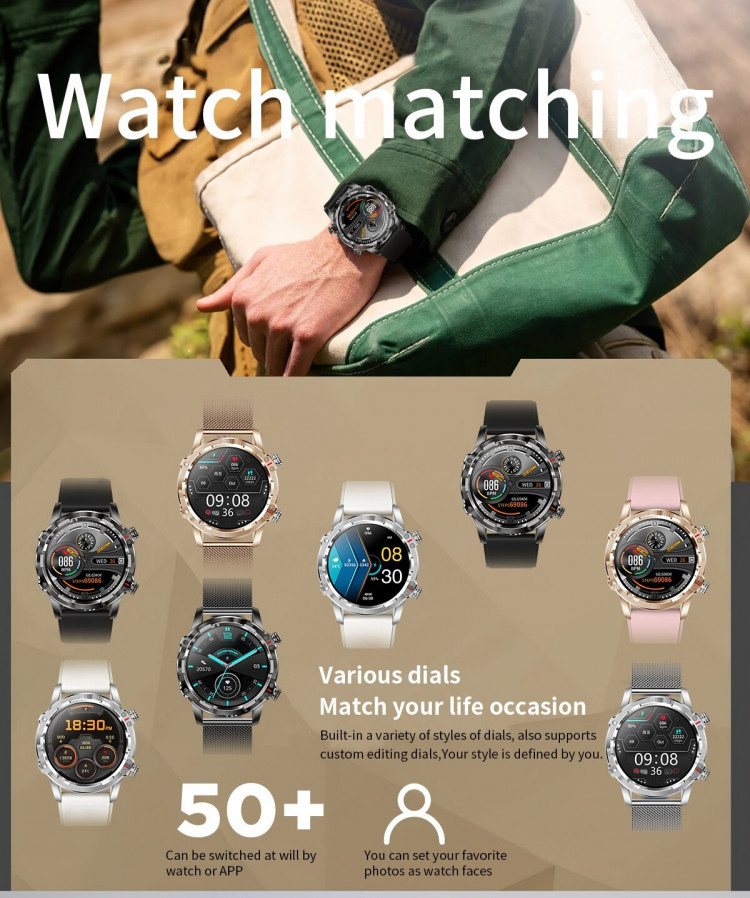 Смарт-годинник Smart Device 99 silver steel - 
